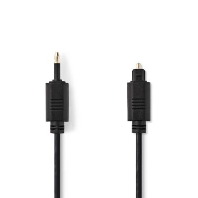 China Toslink To Mini Digital Optical Cable , SPDIF Audio Cable For Apple Mac for sale