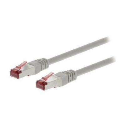 China Grey Color RJ45 Patch Network Link Cable High Performance Foiled Four Pairs for sale