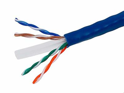 China Fester Massen-kupferner plattierter Aluminiumleiter des Ethernet-550MHz des Kabel-Cat6 im Freien zu verkaufen