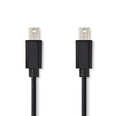 China 4K Resolution Computer Monitor Cable Mini DisplayPort To Mini DisplayPort Male To Male for sale