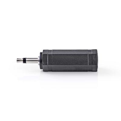 China Dauerhafter Stereo- Audio-Monomann Jack-Adapter-3.5mm zu 6.35mm Flanschdose zu verkaufen