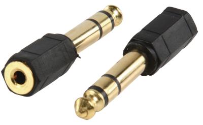 China 6.35mm Audio Stereo Adapter Male Plug To 3.5 Female Socekt Signal Transmission for sale