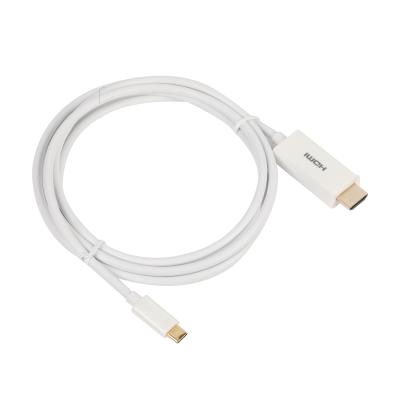 China Cable blanco USB C del color Usb3 1 a cable 4K @ 60Hz los 2M de HDMI para Macbook en venta