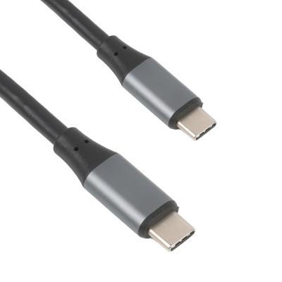 China El Usb mecanografía C para mecanografiar los datos y el cable de carga 10Gps del cable del vínculo de la PC del Usb de C en negro en venta