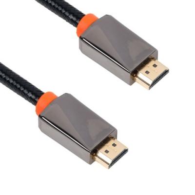 China Umsponnenes Kabel der Schnur-HDMI V2.0 mit Metall-Shell-Unterstützung 4k 1080P/Audiorückführkanal zu verkaufen