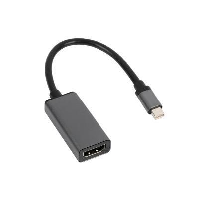 China High End Dp To Hdmi Displayport Adapter Cable 0.2m In Aluminium Housing for sale