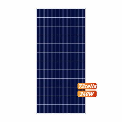 China Centro Energy Poly Panel 340Watt Solar Panel Power Module Photovoltaic System 157mmx157mm for sale