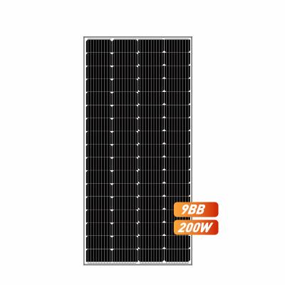 China Solar Panel High Efficiency 60 Cell Solar Panels 180w Box Frame Monocrystalline Waterproof Connector 182mmx182mm for sale