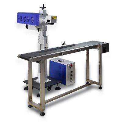 China 30W 60W CO2 Laser Marking Laser Marking Machine Wood Acrylic Leather Maker UV Spotting Machine for sale