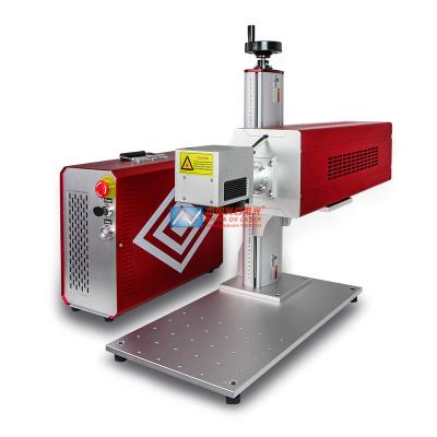 China Laser Marking Good Quality CO2 Laser Marking Machine For Bottle Wood Leather Laser Engraving Laser Marking Machine for sale