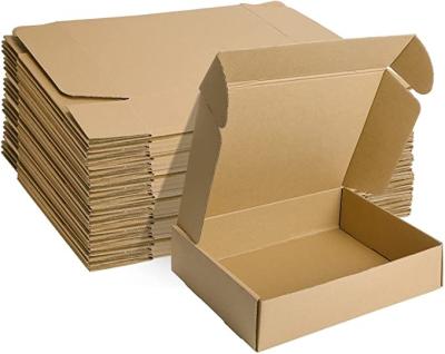 China Small Corrugated Cardboard Boxes For Packing Literature Mailer 12x9x3 Inches for sale