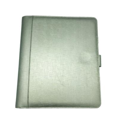 China cartera de cuero auténtica 80gsm de 2m m 3 Ring Binder Folders 100sheets en venta