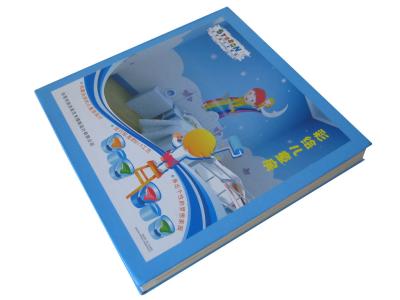 Cina i bambini dei libri del cartone dei bambini di 2.5mm studiano la stampa durevole su ordinazione di colore pieno della rilegatura CMYK in vendita