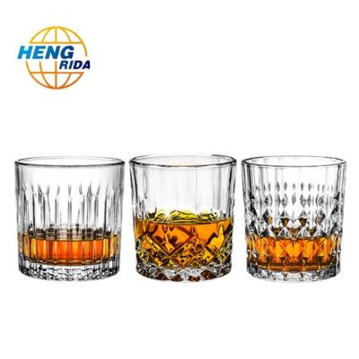 China Custom Whiskey Glass Set Logo Whiskey Glass Mugs Wine Juice Water Drinks Shot Glassware Mugs Tumbler Mug for sale