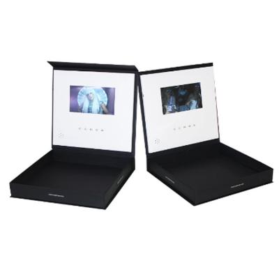 China Video Card Brochure Box Europe High Quality LCD Screen Video Card Box for sale