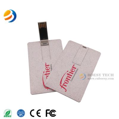 China USB Card Eco-friendly Credit Card Drives for sale