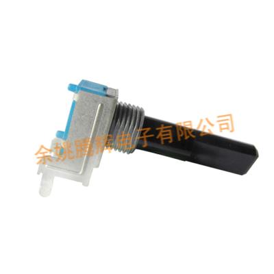 China Free Samples Good Quality Carbon Film 5 Pins 9mm Shaft Linear Plastic Potentiometer 10k 50k 100k Vertical Rotary Switch WR0901N- for sale