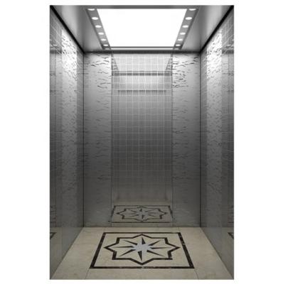 China FUJIHD Stainless Steel Elevator Building Luxury Electric Small Residential Passenger Elevator for sale