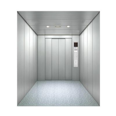 China Made In China High security customized vertical Painted Steel electric freight elevator Te koop