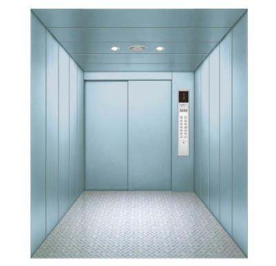 China Guaranteed Quality Large Space Warehouse Cargo Painted Steel Freight Elevator zu verkaufen