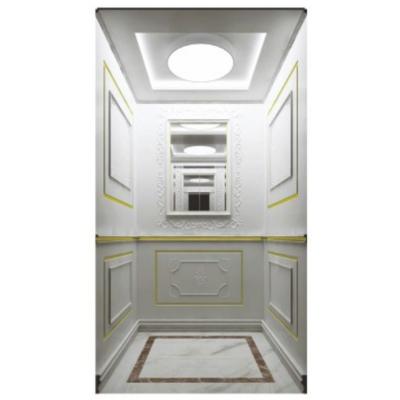 China FUJIHD 	Electric Home Elevator White Decoration Wooden Residential House Small Home Elevator for sale