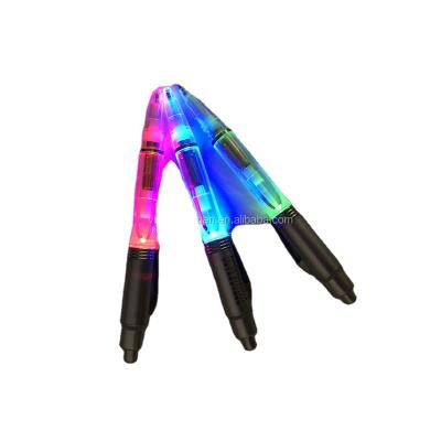 China Hot Selling Promotional Pen Advertising LED Light Ball Pen in Different Light Color for sale