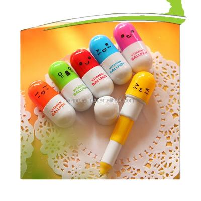 China Promotional Pen Novelty Pill Pen Cute Fancy Pen For Promotion for sale