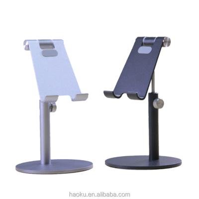 China Universal Adjustable Desk Phone Holder, Aluminum Phone Stand Holder for sale