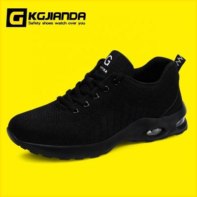 China Hot Selling Lightweight Anti Puncture PU Toe Construction Site Safety Lightweight Sole Steel Work Shoes KGJIANDA for sale