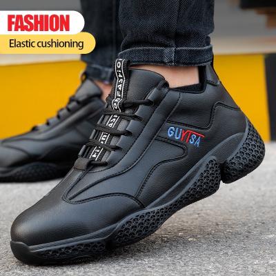 China Insulative KGJIANDA Factory Direct Sale Insulated Safety Shoes 6KV Waterproof Microfiber Leather Puncture Proof Safety Shoes for sale