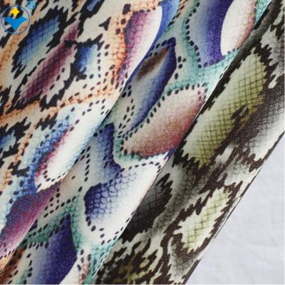 China Woven Anti-rust Backing PU Glitter Artificial Leather For Handbags Making for sale