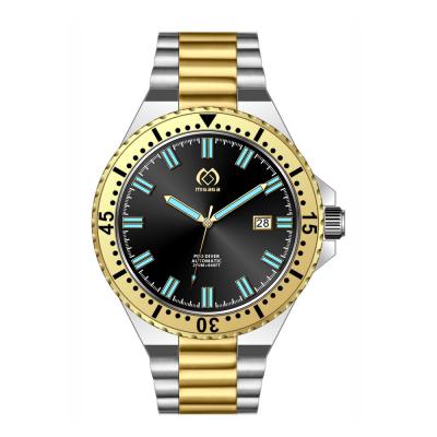 China Luxury Gold Watch Brand MIGAGA Waterproof Luxury Mechanical Automatic Watches for sale