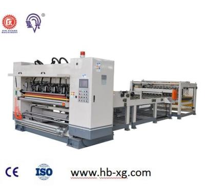 China machinery & DHD-150 single wall corrugated material slitter &cutter and stacker for sale