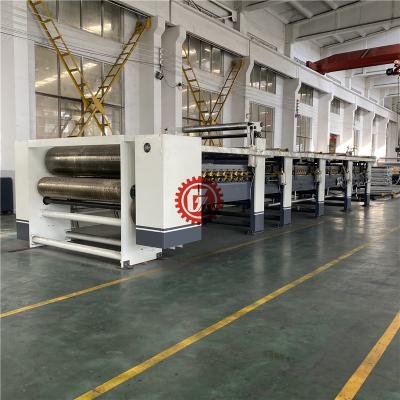 China Food Drying Double Function Baker Machines Corrugated Carton Box Machine Line In Myanmar for sale