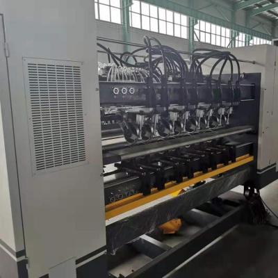 China Food NC Computer Thin Knife Slitting And Creasing Machine for sale