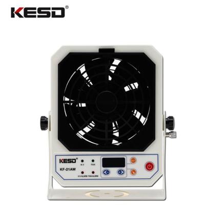 China High Frequency Static Ionizing Charge Removal KESD KF-21AW ESD Air Fan Static Removal For Plastic Industry for sale