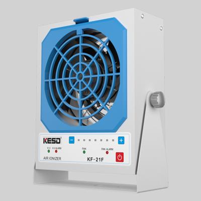 China KESD Tool-free Detachable Ionizer Fan KF-21F ESD Static Electricity Remover Ionizer Fan KF-21F for sale