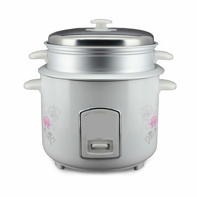 China Low Power Consumption 700W 1.8L OEM Full Body Electric Cylinder Shape Upright Rice Cooker for sale