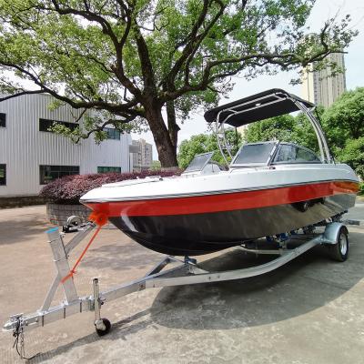 China Leisure 6.2m 22ft Fiberglass Fishing Boat Speed ​​Boat Business / Sale / Personal Yacht for sale