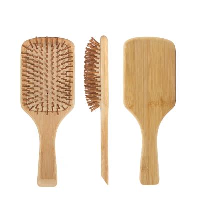 China Hot Bamboo Pulp Brush Cushion Pad Amazon Air Paddle Brush Square Airbag Massage for sale