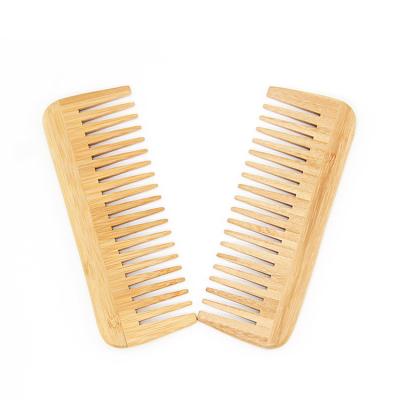 China Wide-Tooth Customizable Home Comb With Logo To Prevent Cross-Knotting Hairdresser for sale