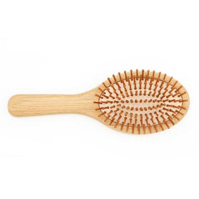 China Wholesale Customizable Oval Cushion Paddle Brush For Anti-Static Scalp Massage for sale