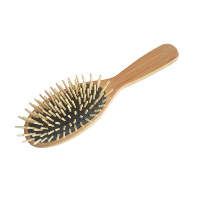 China Hot-selling Bamboo Air Cushion Scalp Massager New Design Nondisposable Eco-friendly Bamboo Paddle Brush Hair Brush for sale