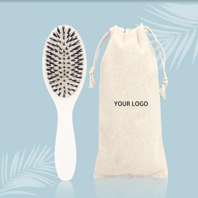 China Popular Wooden Cushion Wig Brush Massages Scalp With Customizable Logo for sale