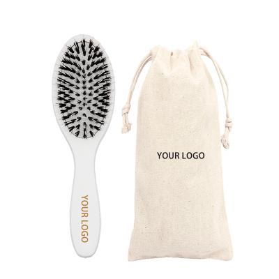 China Dampen Custom Clean Brand Wig Brush Salon Hair Brush Steel Pin Wig Hair Brush for sale