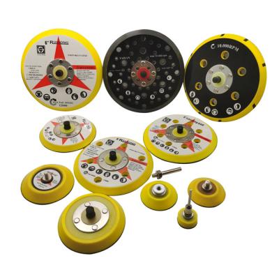 China Customized Sanding Polishing Pads 150mm Universal Car Body Manufacturer 5in 6in 125mm Hook and Loop Holder for sale