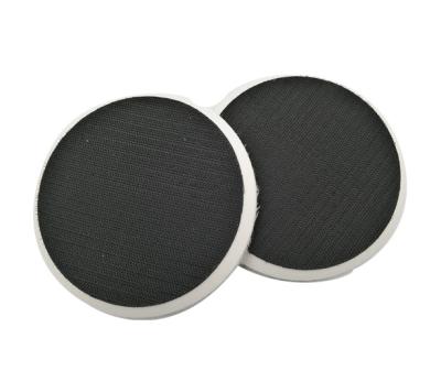 China 3/4/5Inch 75/100/125mm Factory Price Bevel EVA Hook And Ioop Shape EVA Foam Interface Disc For Grinding for sale