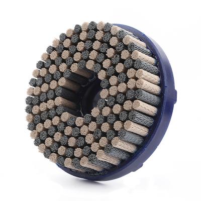 China Auto Parts Size And Customizable Silicon Carbide Aluminum Oxide Brush Polish With Circular Grinding for sale