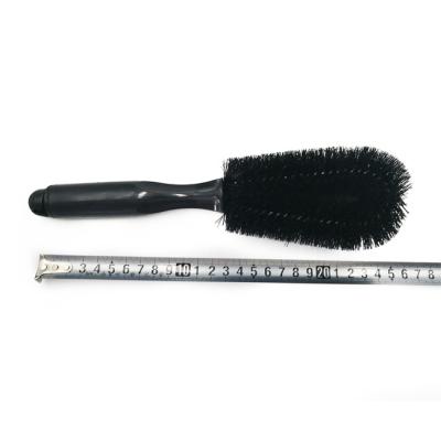 China High Efficiency Low Price Plastic Nylon Car Tire Hub Cleaning And Maintenance Brush for sale