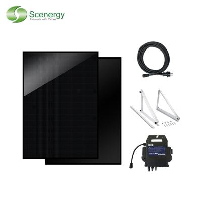 China Scenergy Brand New Solar Power System 800 Watt Balcony Balkonkraftwerk Solar Power System 800 Watt Balcony Germany 182mmx91mm for sale